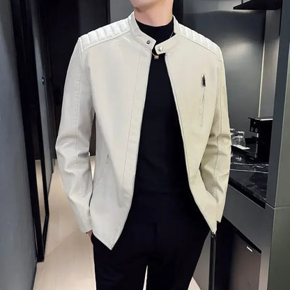 Antonio | Chaqueta de cuero elegante